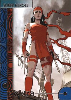 2013 Fleer Retro Marvel  #12 Elektra Front