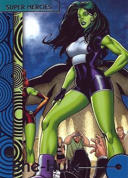 2013 Fleer Retro Marvel  #38 She-Hulk Front