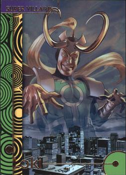 2013 Fleer Retro Marvel  #55 Loki Front