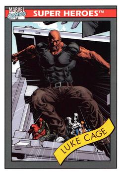 2013 Fleer Retro Marvel  - 1990 Marvel Universe Design #16 Luke Cage Front