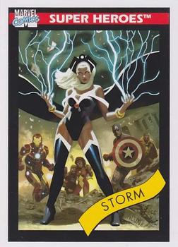 2013 Fleer Retro Marvel  - 1990 Marvel Universe Design #21 Storm Front