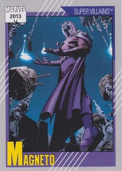 2013 Fleer Retro Marvel  - 1991 Marvel Universe Design #19 Magneto Front