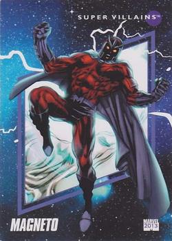 2013 Fleer Retro Marvel  - 1992 Marvel Universe Design #14 Magneto Front