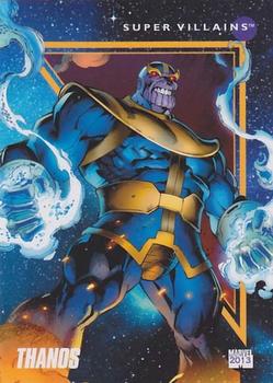 2013 Fleer Retro Marvel  - 1992 Marvel Universe Design #15 Thanos Front