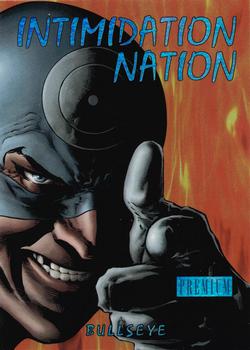 2013 Fleer Retro Marvel  - Intimidation Nation #IN15 Bullseye Front