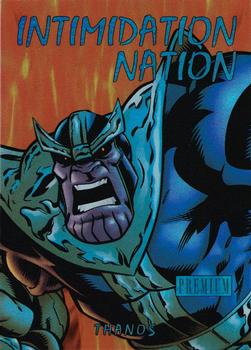2013 Fleer Retro Marvel  - Intimidation Nation #IN16 Thanos Front