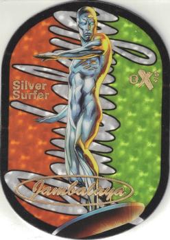 2013 Fleer Retro Marvel  - Jambalaya #JB14 Silver Surfer Front