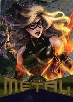 2013 Fleer Retro Marvel  - Metal #14 Ms. Marvel Front