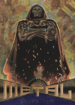 2013 Fleer Retro Marvel  - Metal #37 Doctor Doom Front