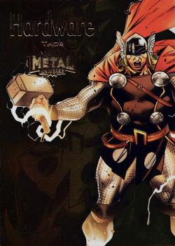 2013 Fleer Retro Marvel  - Metal Hardware #H5 Thor Front