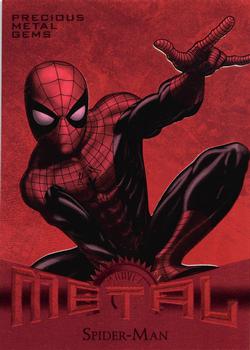 2013 Fleer Retro Marvel  - Precious Metal Gems Red #5 Spider-Man Front