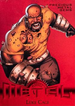 2013 Fleer Retro Marvel  - Precious Metal Gems Red #6 Luke Cage Front