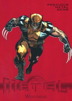 2013 Fleer Retro Marvel  - Precious Metal Gems Red #16 Wolverine Front