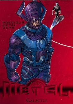 2013 Fleer Retro Marvel  - Precious Metal Gems Red #42 Galactus Front