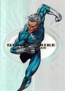 2013 Fleer Retro Marvel  - Quick Strike #QS21 Quicksilver Front