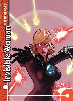 2013 Fleer Retro Marvel  - Retro Stickers #RS2 Invisible Woman Front