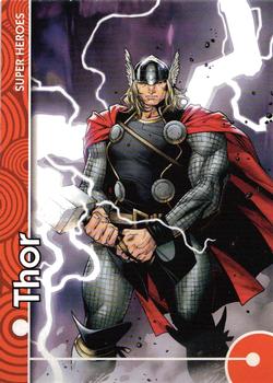 2013 Fleer Retro Marvel  - Retro Stickers #RS9 Thor Front