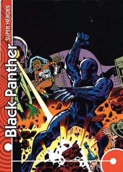 2013 Fleer Retro Marvel  - Retro Stickers #RS13 Black Panther Front