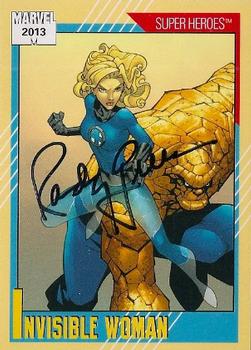 2013 Fleer Retro Marvel  - 1991 Marvel Universe Design Autographs #10 Invisible Woman / Randy Green Front