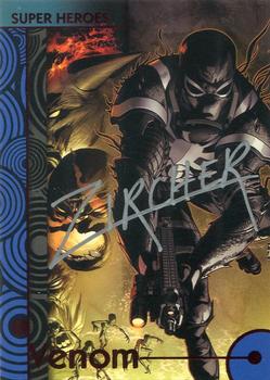 2013 Fleer Retro Marvel  - Base Autograph Parallel #47 Venom / Patrick Zircher Front