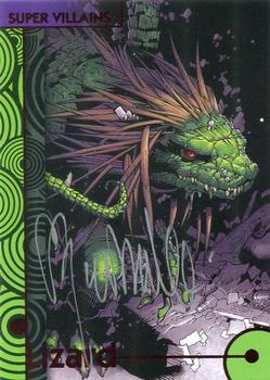 2013 Fleer Retro Marvel  - Base Autograph Parallel #54 Lizard / Chris Bachalo Front