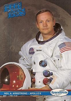 1991 Space Ventures Space Shots Moon Mars #4 Neil A. Armstrong - Apollo 11 Front
