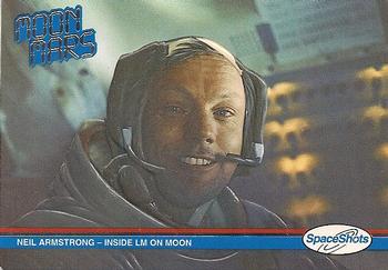 1991 Space Ventures Space Shots Moon Mars #5 Neil Armstrong - Inside LM on Moon Front