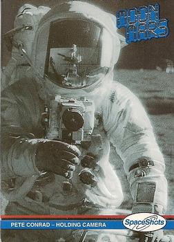1991 Space Ventures Space Shots Moon Mars #9 Pete Conrad - Holding Camera Front