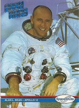 1991 Space Ventures Space Shots Moon Mars #10 Alan L. Bean - Apollo 12 Front