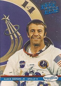 1991 Space Ventures Space Shots Moon Mars #12 Alan B. Shepard, Jr. - Apollo 14 Front