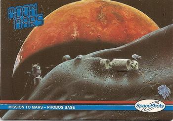 1991 Space Ventures Space Shots Moon Mars #31 Mission to Mars - Phobos Base Front