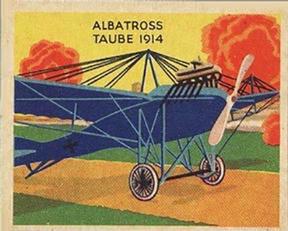 1934 National Chicle Sky Birds (R136) #42 Albatross-Taube, 1914 Front