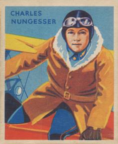 1934 National Chicle Sky Birds (R136) #10 Charles Nungesser Front