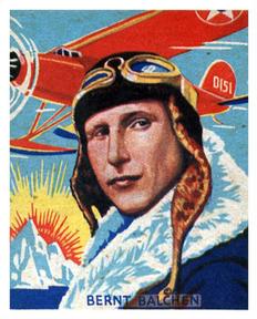 1934 National Chicle Sky Birds (R136) #40 Bernt Balchen Front