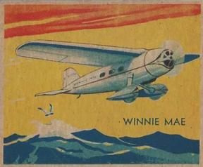 1934 National Chicle Sky Birds (R136) #71 Winnie Mae Front