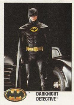 1989 O-Pee-Chee Batman Movie #2 Darknight Detective Front