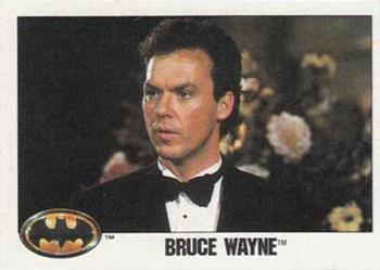 1989 O-Pee-Chee Batman Movie #3 Bruce Wayne Front