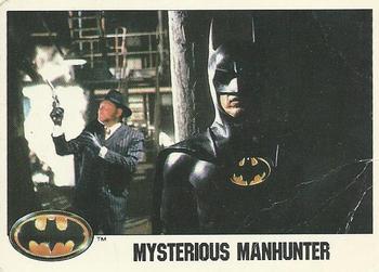 1989 O-Pee-Chee Batman Movie #27 Mysterious Manhunter Front