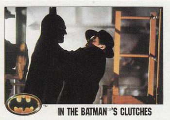 1989 O-Pee-Chee Batman Movie #30 In the Batman's Clutches Front