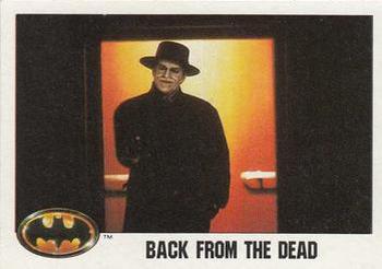 1989 O-Pee-Chee Batman Movie #40 Back from the Dead Front