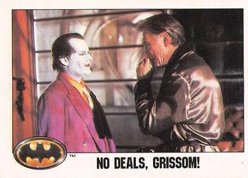 1989 O-Pee-Chee Batman Movie #41 No Deals, Grissom! Front