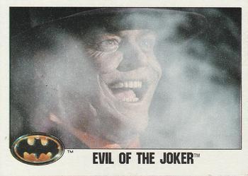 1989 O-Pee-Chee Batman Movie #49 Evil of the Joker Front