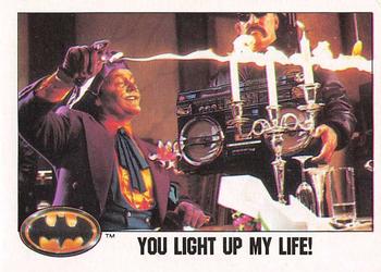 1989 O-Pee-Chee Batman Movie #70 You Light Up My Life Front