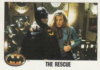 1989 O-Pee-Chee Batman Movie #74 The Rescue Front