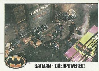 1989 O-Pee-Chee Batman Movie #85 Batman Overpowered! Front