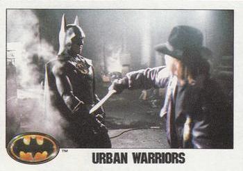 1989 O-Pee-Chee Batman Movie #87 Urban Warriors Front
