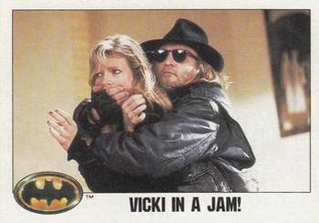 1989 O-Pee-Chee Batman Movie #92 Vicki in a Jam! Front