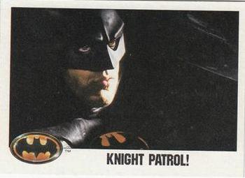 1989 O-Pee-Chee Batman Movie #97 Knight Patrol! Front