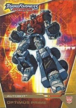 2003 Fleer Transformers Armada - Gold #58 Optimus Prime Front