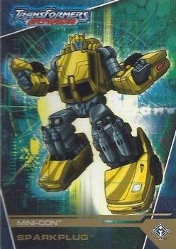 2003 Fleer Transformers Armada - Gold #60 Sparkplug Front